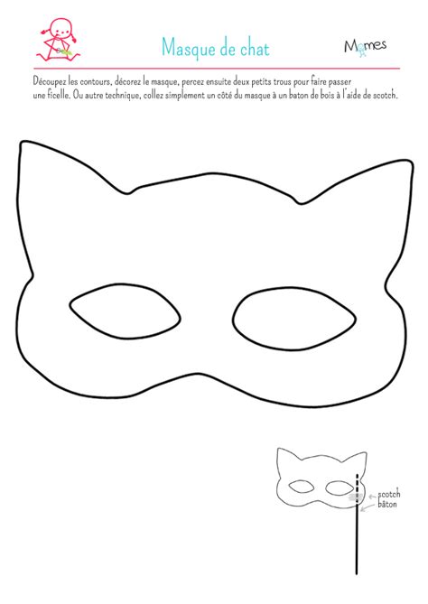 C'est parti, nous allons fabriquer une boîte chat noir, frankenstein et citrouille !!! patron masque halloween - Patron de couture gratuit