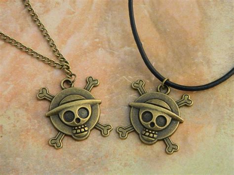 One Piece Necklace Monkey D Luffy Jolly By Fairyfountaints
