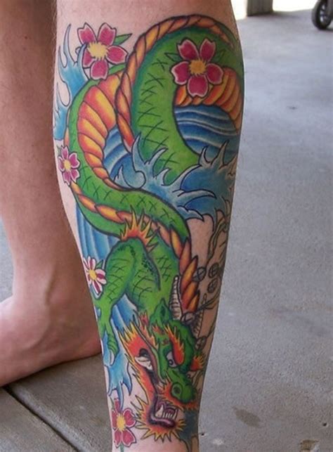 Leg tattoo men leg tattoos tattoos for guys water dragon tatting tattoo ideas green image tatoo. 33 Modern Dragon Tattoos For Leg