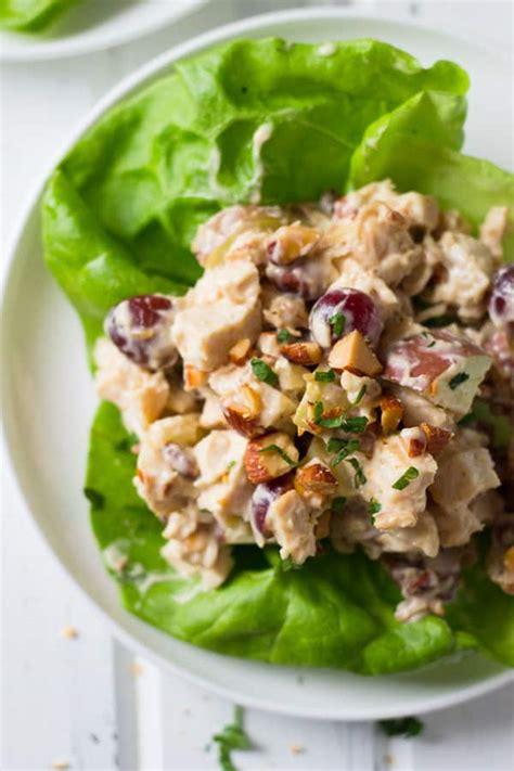 Cover and chill 2 hours. Homemade Chicken Salad | Countryside Cravings