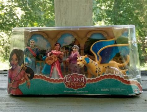 Disney Jr Princess Elena Of Avalor Adventure Figurine Set Of 5 Ready