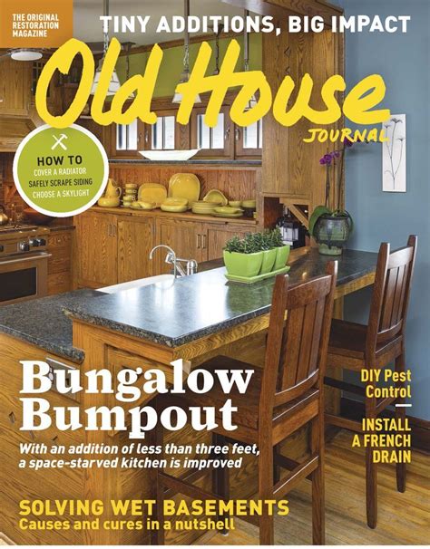 Old House Journal September 2016 Digital House Journal House And Home Magazine Old House