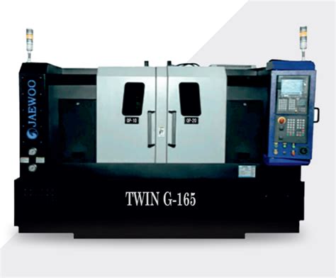 Jaewoo Twin G165 Double Spindle Cnc Turning Machine 135 Mm At Rs