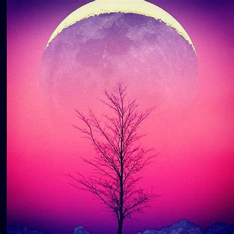 Moon Sunset Sunrise Purple Pink Followme Pretty Tr
