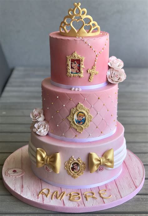 Gateau Princesses Disney Cinderella Birthday Cake Birthday Cake Shop