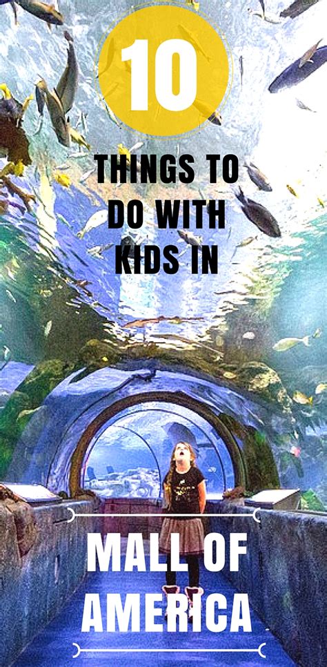 10 Things To Do In The Mall Of America With Kids