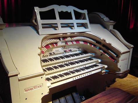 The Console Of The Wurlitzer Organ Which Once Resided In The Empress
