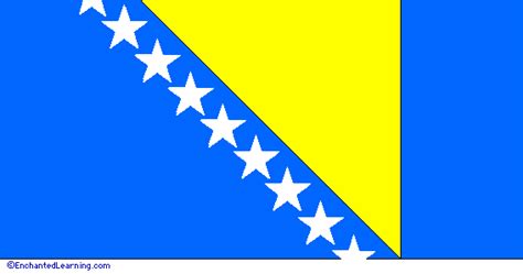 Flag Of Bosnia And Herzegovina