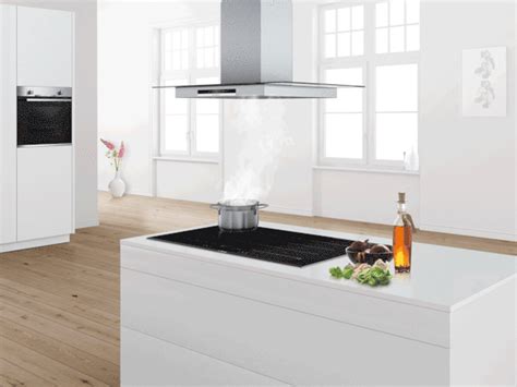Kitchenaid® hoods and vents help eliminate vapors and odors. Island cooker hoods, ceiling cooker hoods | Bosch