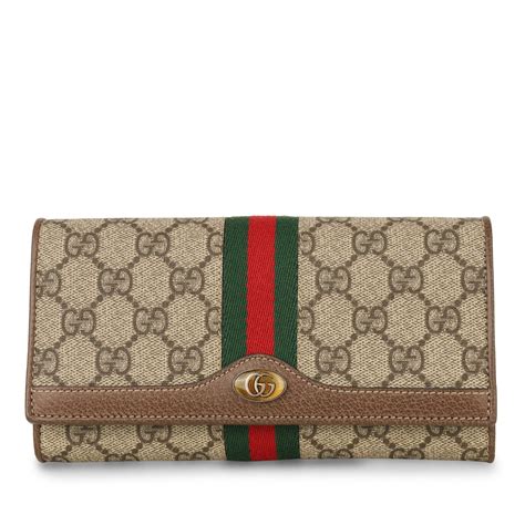 Gucci Ophidia Gg Chain Wallet Gg Supreme Immaculate Bagista