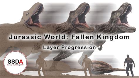 Jurassic World Fallen Kingdom Drawing Youtube