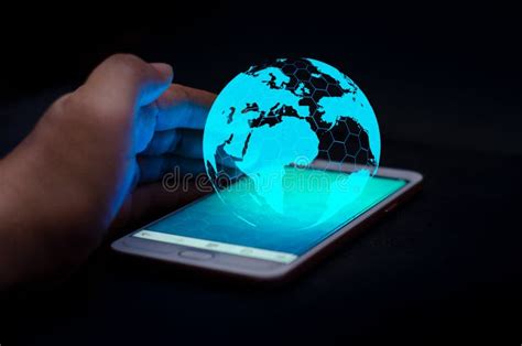 Smart Phones And Globe Connections Uncommon Communication World
