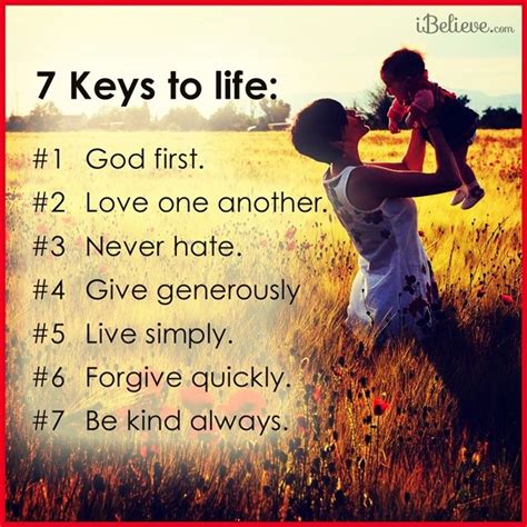 7 Keys To A Godly Life Godly Life Life Quotes To Live By Life Quotes