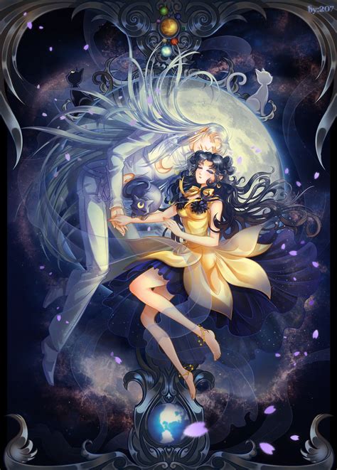 Fanart By 207 二零七 Sailor Moon Luna Sailor Moon Fan Art Pretty Guardian Sailor Moon