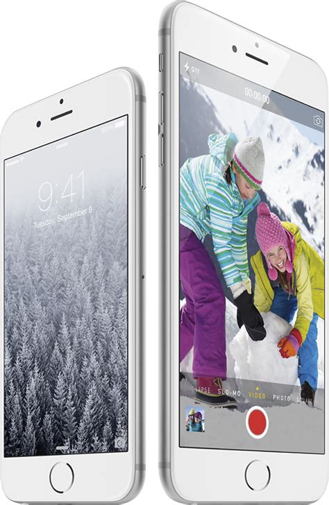 Best Buy Apple Iphone 6 Plus 16gb Silver Atandt Mgam2lla