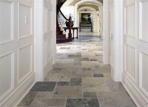 The comfort of tile & stone. Natural Stone Flooring