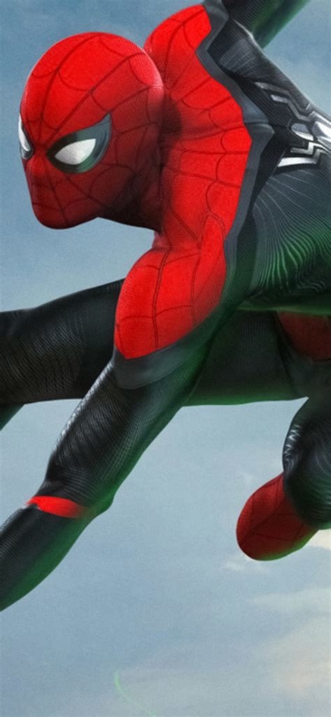 1125x2436 Resolution 4k Poster Of Spider Man Far From Home Iphone Xs