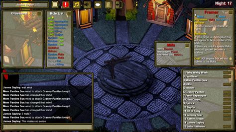 Full Game Lobby With 3 Mafs Ranked Practice Rtownofsalemgame