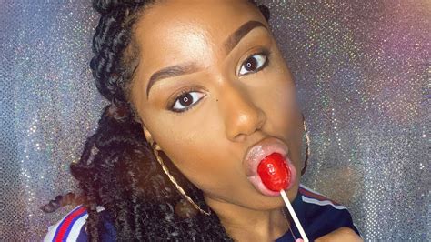 ASMR Lollipop Eating Gum Chewing Hand Movements Intense Mouth