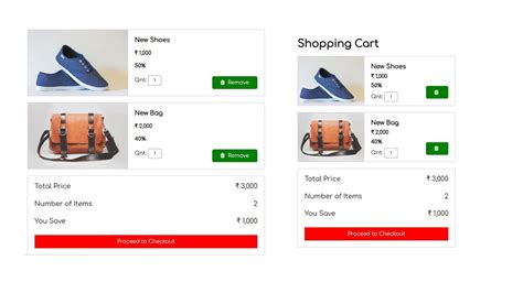 How To Create A Shopping Cart Ui Using Css Javascript 57 Off
