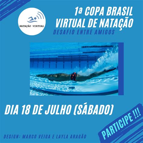 22 Equipes Confirmadas Para A 1a Etapa Da Copa Brasil Natação Virtual