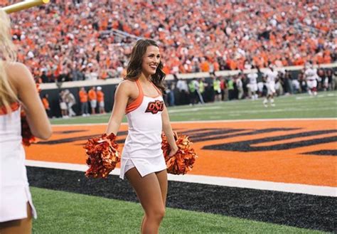 Oklahoma State University Pom Squad Oklahoma State University Cheerleading Majorette