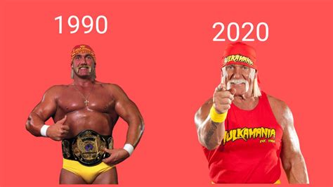 Hulk Hogan 1990 Hulk Hogan 2020