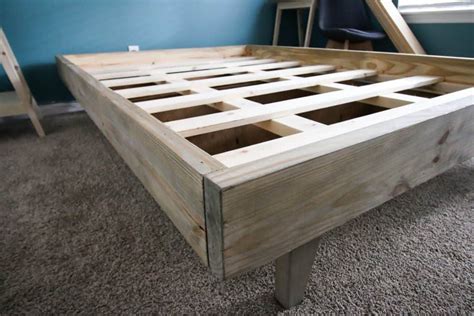 How To Build A Platform Bed Full Size Builders Villa