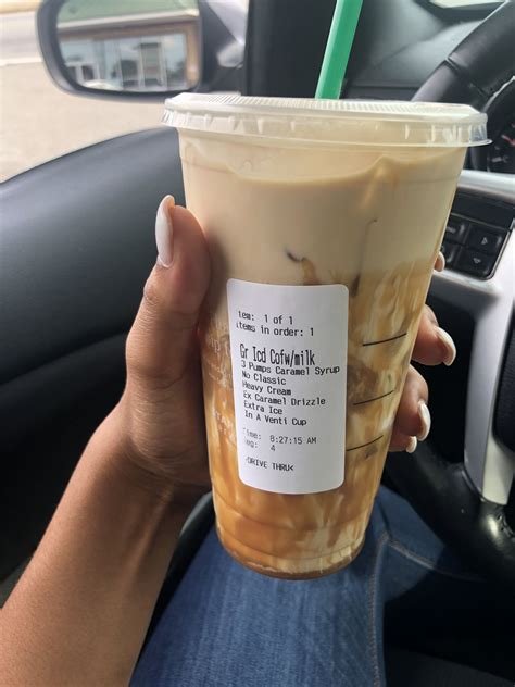 Caramel Iced Coffee Starbucks Recipe
