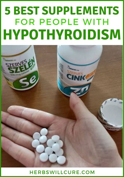 5 Best Vitamin Supplements For People With Hypothyroidism In 2020 Hypothyroidism Vitamin