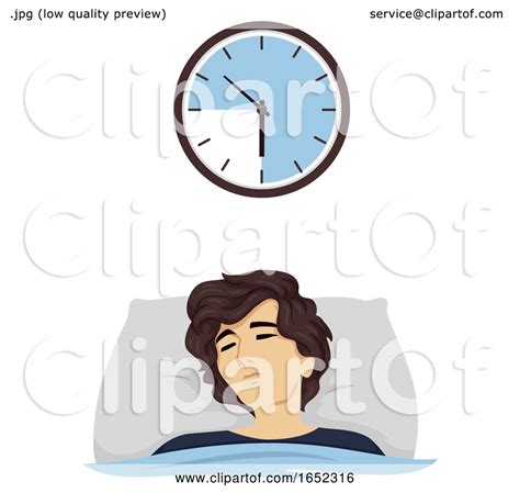 Teen Boy Hours Sleep Time 9 Illustration By Bnp Design Studio 1652316