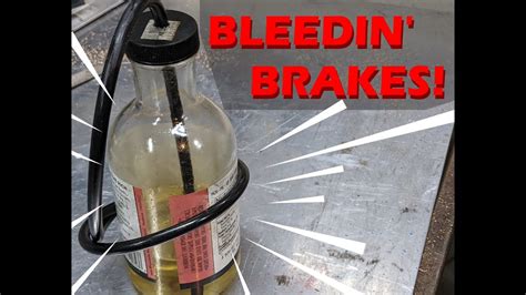 How To Bleed Your Brakes By Yourself Youtube