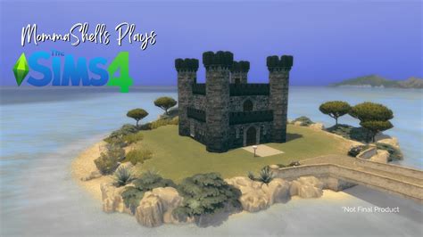 Castle Building Inspired By The New Kits Sims 4 Streamed 12424