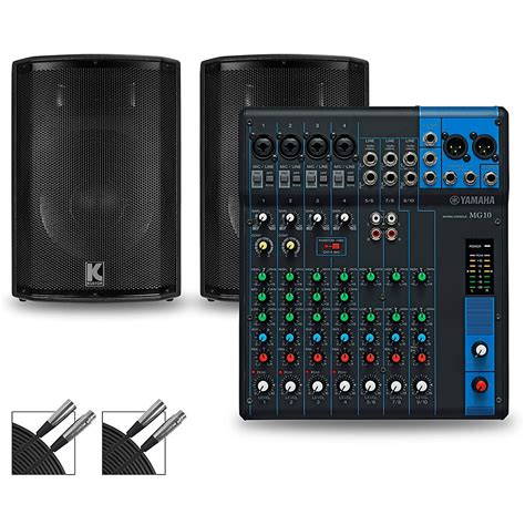 Upc Yamaha Mg Mixer And Kustom Hipac Speakers