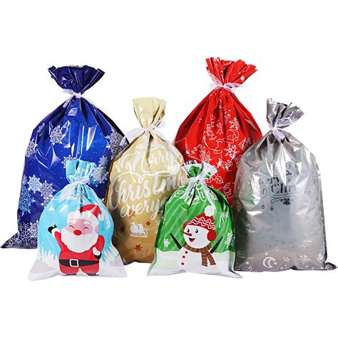 Maybe you would like to learn more about one of these? Cabilock 30PCS Christmas Gift Bags Assorted Styles ...