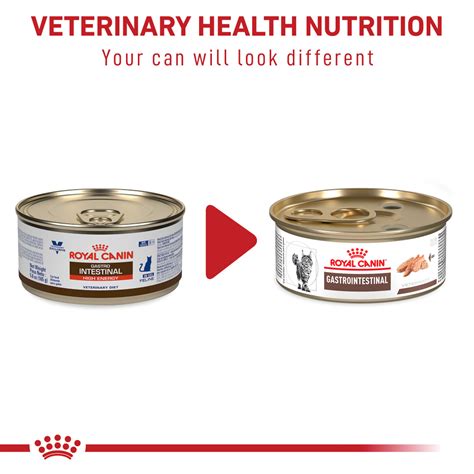 The high energy content reduces meal volume and decrease intestinal. Royal Canin Veterinary Diet Feline Gastrointestinal Canned ...