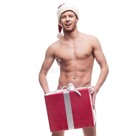 Uomo Sexy Di Natale Immagine Stock Immagine Di Grande