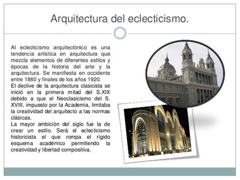 Arquitectura Del Eclecticismo Y El Art Nouveau