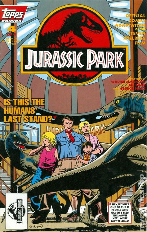Jurassic Park Comic Books Issue 4