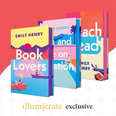 Illumicrate Emily Henry Set Hobbies And Toys Books And Magazines Fiction And Non Fiction On Carousell