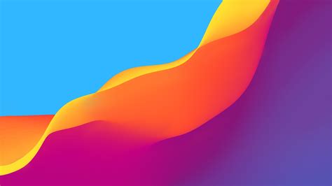 Blue Yellow Orange Purple Colors Hd Abstract Wallpapers Hd Wallpapers