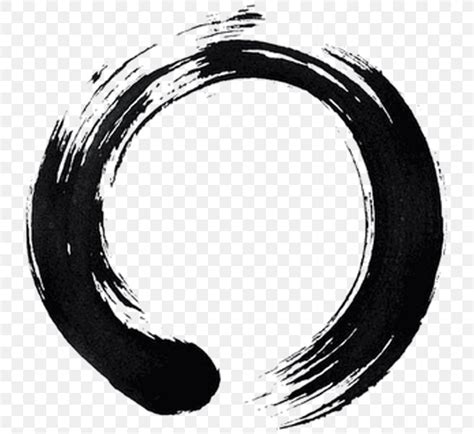Ensō Zen Sōtō Symbol Buddhism Png 756x751px Enso Black And White