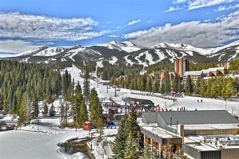 The Village At Breckenridge Sits At The Base Of Peak 9 With Direct Ski