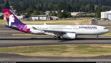N383ha Hawaiian Airlines Airbus A330 243 Photo By Nick Sheeder Id