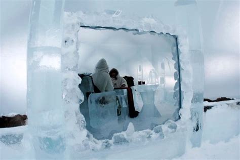 Amazing Ice Hotel Build On The Island Of Hokkaido