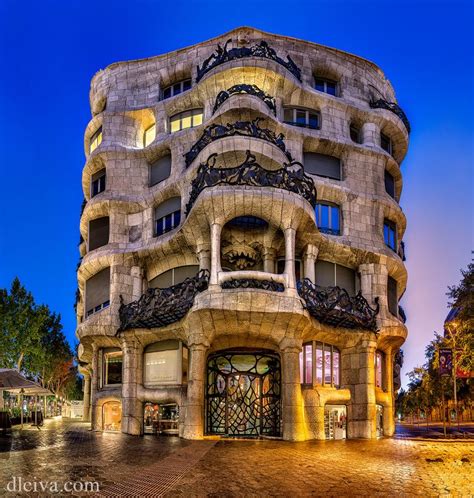 By helen page leave a comment. La Pedrera/ Casa Mila. Barcelona, Spain. 1905-10. Antoni Gaudi. Photo by Domingo Leiva ...