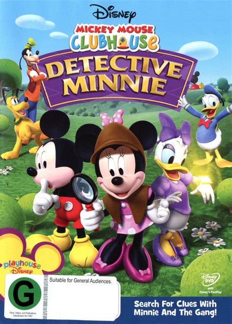 Mickey Mouse Clubhouse Detective Minnie Dvd Buy Now At Mighty Ape Nz