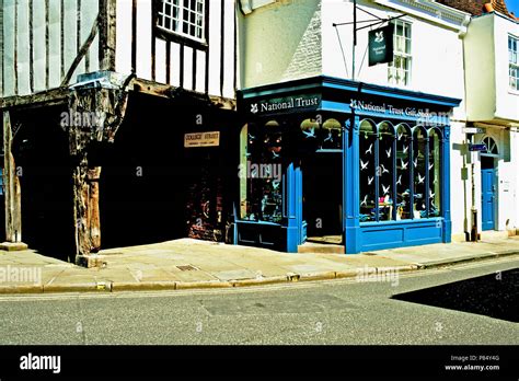 National Trust T Shop Goodramgate York England Stock Photo Alamy