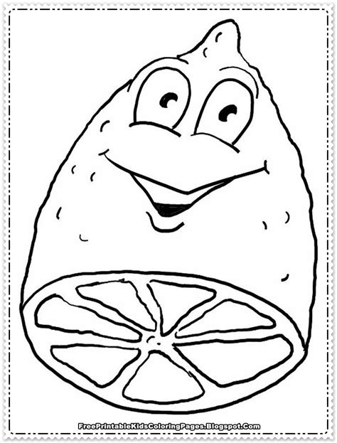 Orange Fruit Printable Coloring Pages Free Printable Kids Coloring Pages