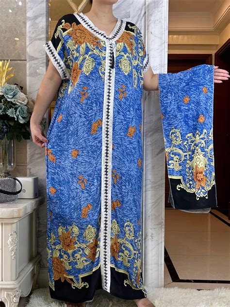 2023summer Short Sleeve Dress Dashikiage New Arrival Women S 100 Cotton African Print Dashiki